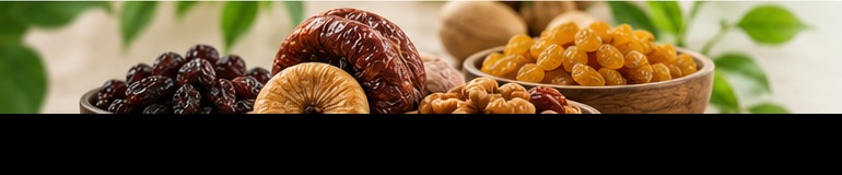 Premium dried fruits